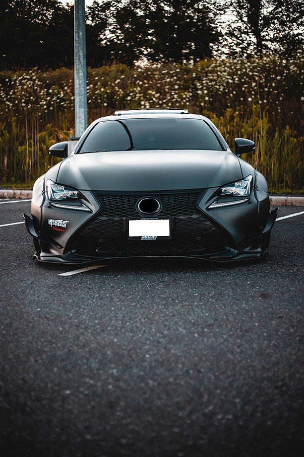 lexus auto negro